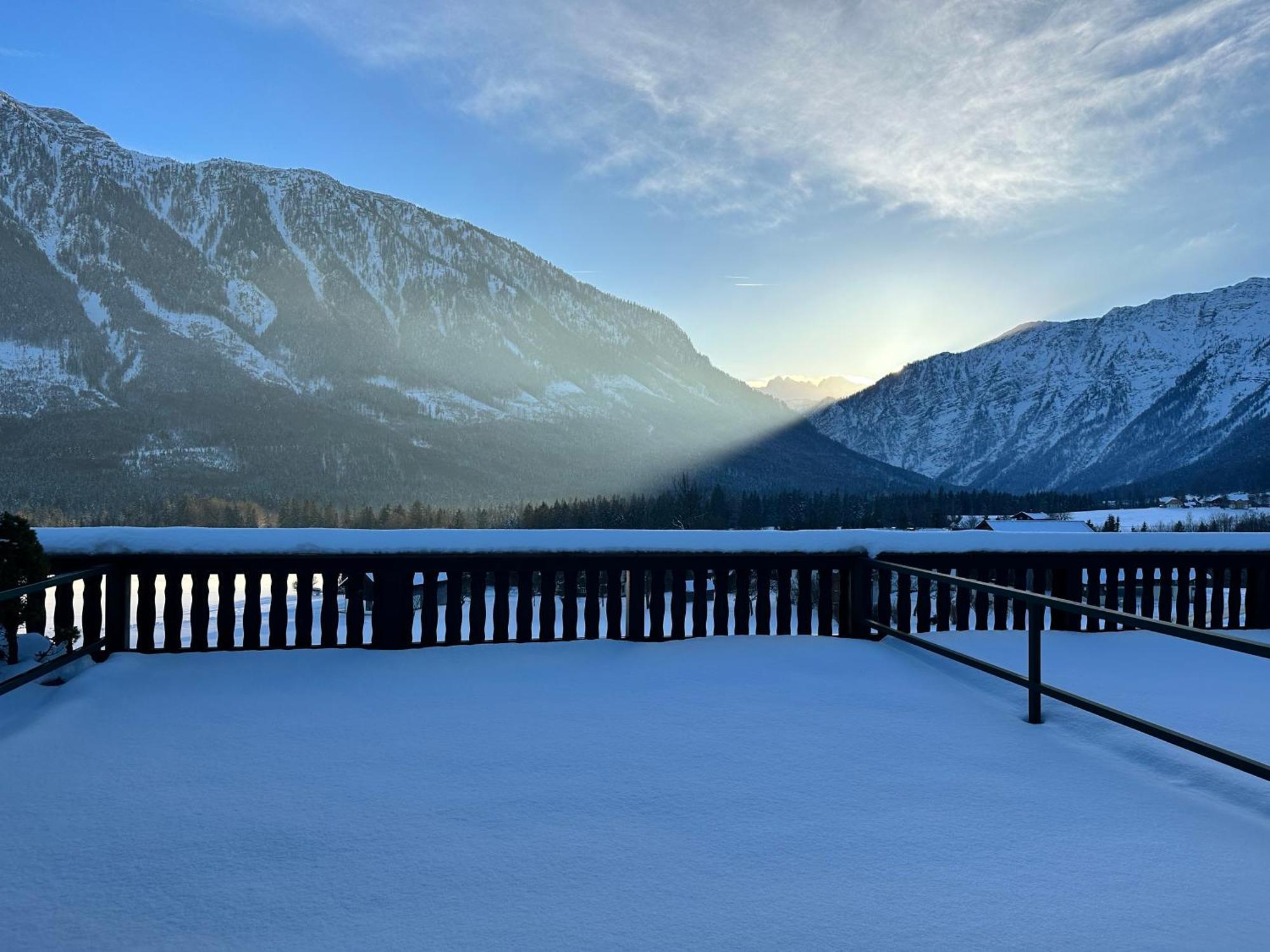 Das Alpenzeit Appartement Mit Just Private Terrasse (Adults Only) Bad Aussee Exteriör bild