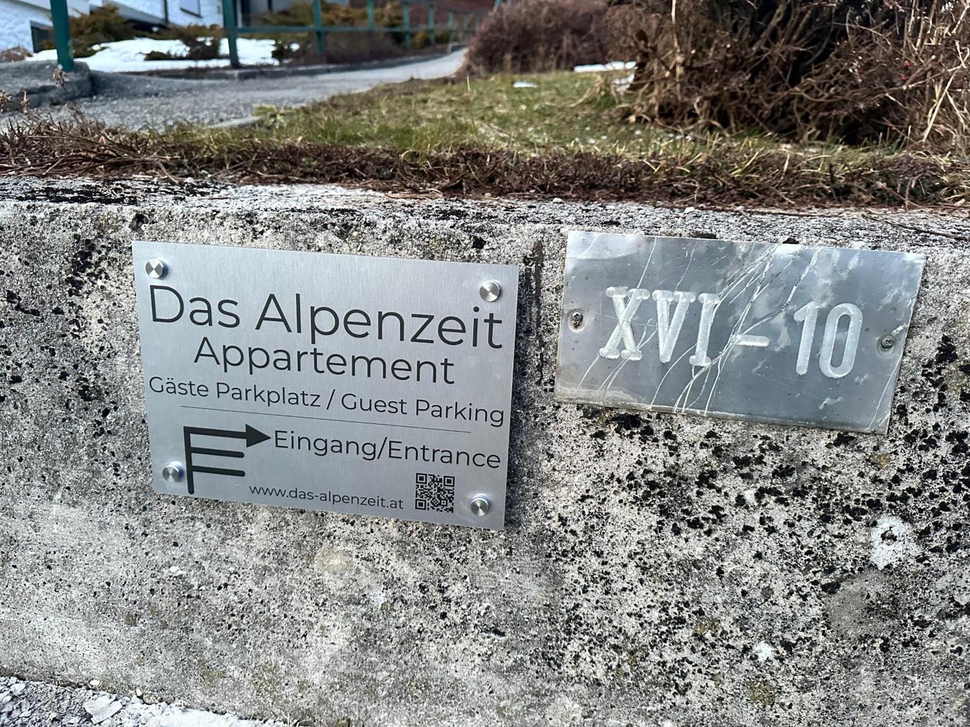 Das Alpenzeit Appartement Mit Just Private Terrasse (Adults Only) Bad Aussee Exteriör bild