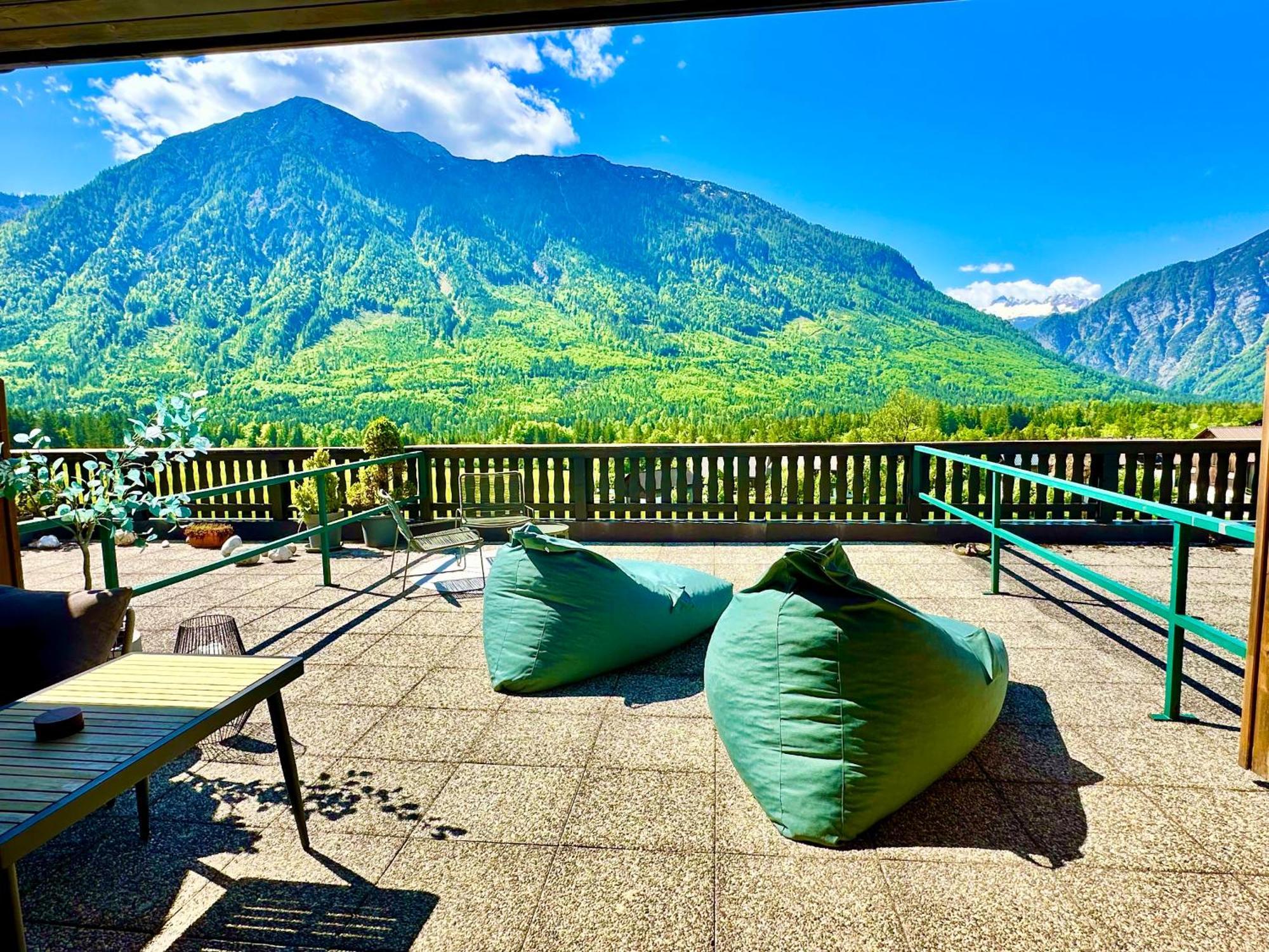 Das Alpenzeit Appartement Mit Just Private Terrasse (Adults Only) Bad Aussee Exteriör bild
